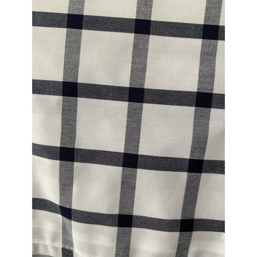 Foxcroft Wrinkle Free Plaid Button Down Shirt Women's 22W Shaped Long Sleeve - Picture 4 of 6